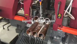 CHINA Loginfly CE <strong>Max</strong>. 350mm Semi Automatic Band <strong>Saw</strong> Metal Cutting Machine