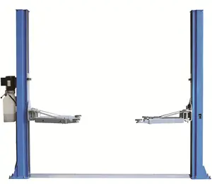 4t economic grade two side manual unlocking hydraulic car lift