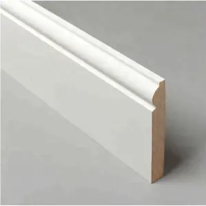 White primed mdf door moulding architrave