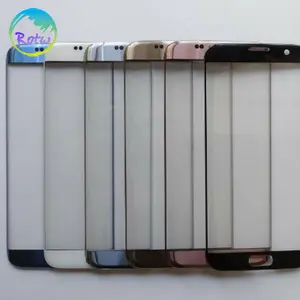Cubierta de lente de cristal frontal Pantalla de Panel táctil exterior para Samsung Galaxy S7 edge <span class=keywords><strong>G935</strong></span> - Product Image 1