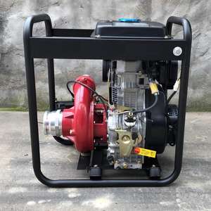 GEEMKA 4 Inch Inlet 3inch Outlet 100mm 13hp 192F Ferro Fundido Irrigação Agrícola Bombas De Água Diesel De Alta Pressão - Product Image 1