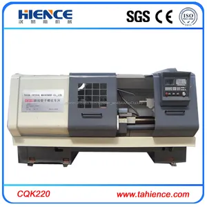 Chine haute précision automatique cnc tuyau de métal filetage tour CQK220