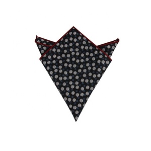 Original Vintage Floral Jacquard Mouchoir Poche Carrée Serviette en Soie <span class=keywords><strong>de</strong></span> Coton pour Bébés Brodé dans le Style <span class=keywords><strong>de</strong></span> Noël - Product Image 4