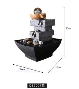 Fontana d'acqua da tavolo <span class=keywords><strong>in</strong></span> resina antica - Product Image 1