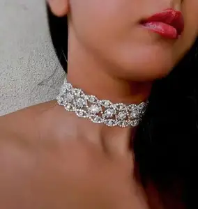Multicolor For Women Graduated Pearls Big Bead perlas Choker Necklace