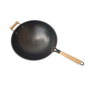 Grande Taille En Bois De Fer Poignée Poêle <span class=keywords><strong>Wok</strong></span> - Product Image 1