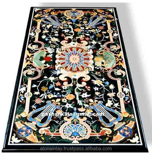 <b>Marble</b> Dining <b>Table</b>, Inlay Dining <b>Tables</b>, <b>Marble</b> <b>Table</b> <b>Top</b> - Product Image 1