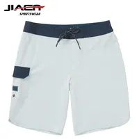 Pantalones cortos de cintura alta con lentejuelas laterales para hombre, pantalón corto elástico de 4 vías para verano