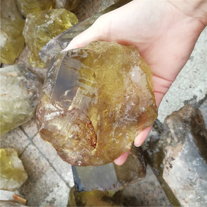 Groothandel Natuurlijke Groter gele ruwe kristal steen citrien ruwe quartz <span class=keywords><strong>crystal</strong></span> stone