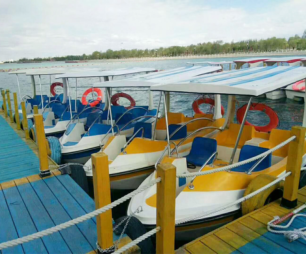 Стекловолоконное водное оборудование, Электрическая аккумуляторная лодка, водный парк, электрическая водная машина, лодка