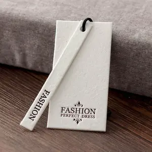 New china hang tag design product tags clothing label hang tags
