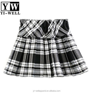 Wholesale School Uniform Knee Length <strong>Skirt</strong> School Girl Plain Half <strong>Navy</strong> <strong>Skirt</strong> - Product Image 5
