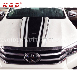 Auto hilux Revo capó del motor cucharada de la capilla cubierta para hilux Revo 2015 2016 Accesorios - Product Image 2