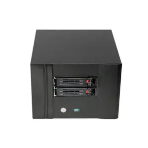 Высокопроизводительный корпус для сервера хранения данных NAS mini itx, корпус для домашнего сервера SOHO, 2 корпуса