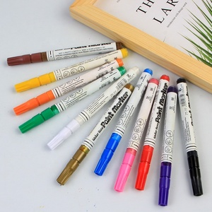 Chứng nhận MSDS ASTM-D 4236 an toàn nước dựa trên sơn bút <span class=keywords><strong>Sharpie</strong></span> đánh dấu vĩnh viễn tốt điểm trắng không khí xóa được bút - Product Image 4