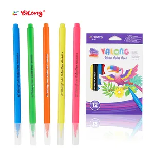 Zhitong — stylo à eau à pointe fine, outils de dessin pour les enfants, 12 couleurs, vente en gros