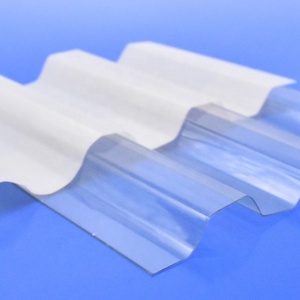Tôle de <span class=keywords><strong>polycarbonate</strong></span> <span class=keywords><strong>ondulée</strong></span> transparente de 1,2 mm d'épaisseur pour fixation en usine - Product Image 3
