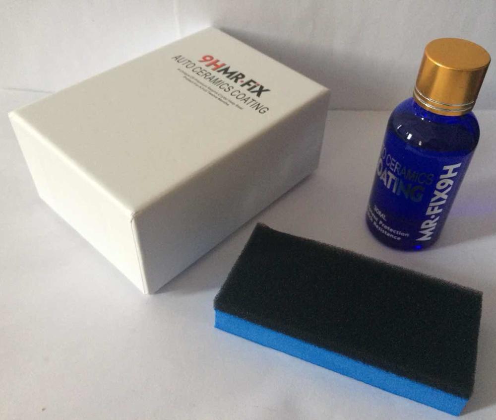 Высококачественное Керамическое покрытие против царапин гидрофобное жидкое нанокерамическое покрытие нано Бонд mr.fix 9h