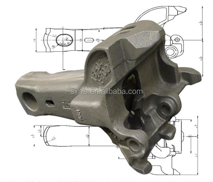 railway Coupler and draft gear and yoke whole set manufacture