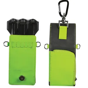 Funda de cuero PU para <span class=keywords><strong>dardos</strong></span>, cartera, bolsillos, soporte, bolsa de almacenamiento - Product Image 1