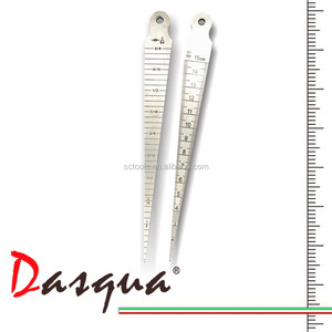 Dasqua อุปกรณ์วัดช่องว่างของแผ่นวัดขนาด1-60มม.,เกจเชื่อมปลายเรียวสแตนเลส - Product Image 1