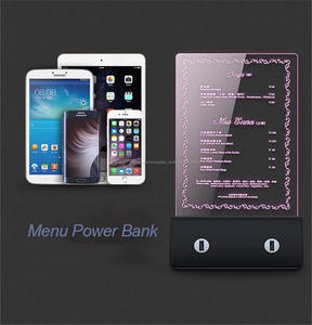 2017 nuevos productos calientes del teléfono móvil banco de la energía para la cafetería - Product Image 2
