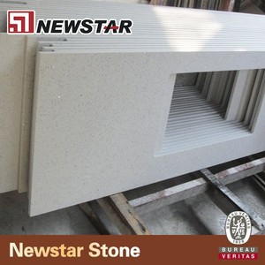 baratos de cuarzo blanco absoluto de piedra para <span class=keywords><strong>la</strong></span> decoración - Product Image 1