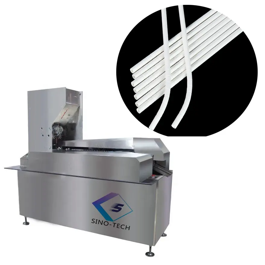Machine de formage de pailles en papier pliables à grande vitesse entièrement automatique
