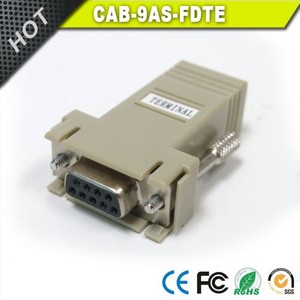 Adaptateur Cisc0 <span class=keywords><strong>CAB</strong></span>-9AS-FDTE <span class=keywords><strong>DB9</strong></span> femelle vers RJ45 femelle - Product Image 1