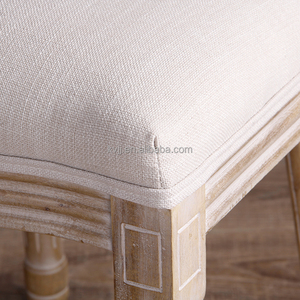 <span class=keywords><strong>Chaise</strong></span> de salle à manger KVJ-7140 en rotin français avec dossier rond et assise en tissu, style <span class=keywords><strong>Louis</strong></span> XV, idéale pour les événements - Product Image 6
