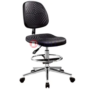 laboratory ergonomic worker chair adjustable sewing stool metal industrial chair