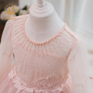 Agile Bastone di Cristallo Lucido Bambini di Trascinamento del Vestito Che Borda Vestiti Delle Ragazze di Fiore Del Manicotto Del Chiarore Del Merletto <span class=keywords><strong>Damigella</strong></span> D'onore <span class=keywords><strong>Per</strong></span> Bambini <span class=keywords><strong>Abiti</strong></span> <span class=keywords><strong>Da</strong></span> Sposa - Product Image 5