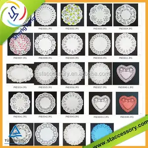 Food Grade paper doilies plastic lace doilies