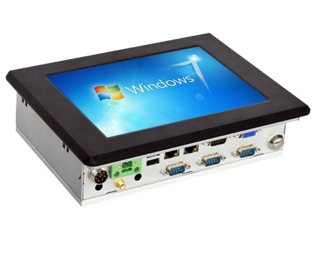 10.4 Inch Fanless Industrial Panel PC with Touchscreen Embedded Computer for Industrial Use
