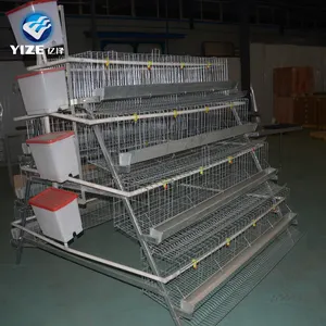 Gallinero automático de 4 niveles para cría de aves, gallinero de huevos, batería, jaulas para gallinas ponedoras