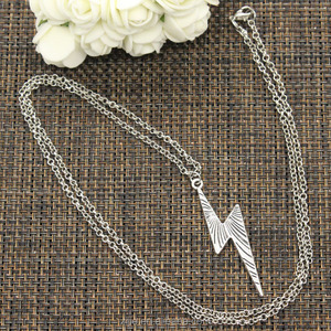 Cadena de plata de la moda muestra gratis en Stoke fulmination relámpago colgante collar - Product Image 3