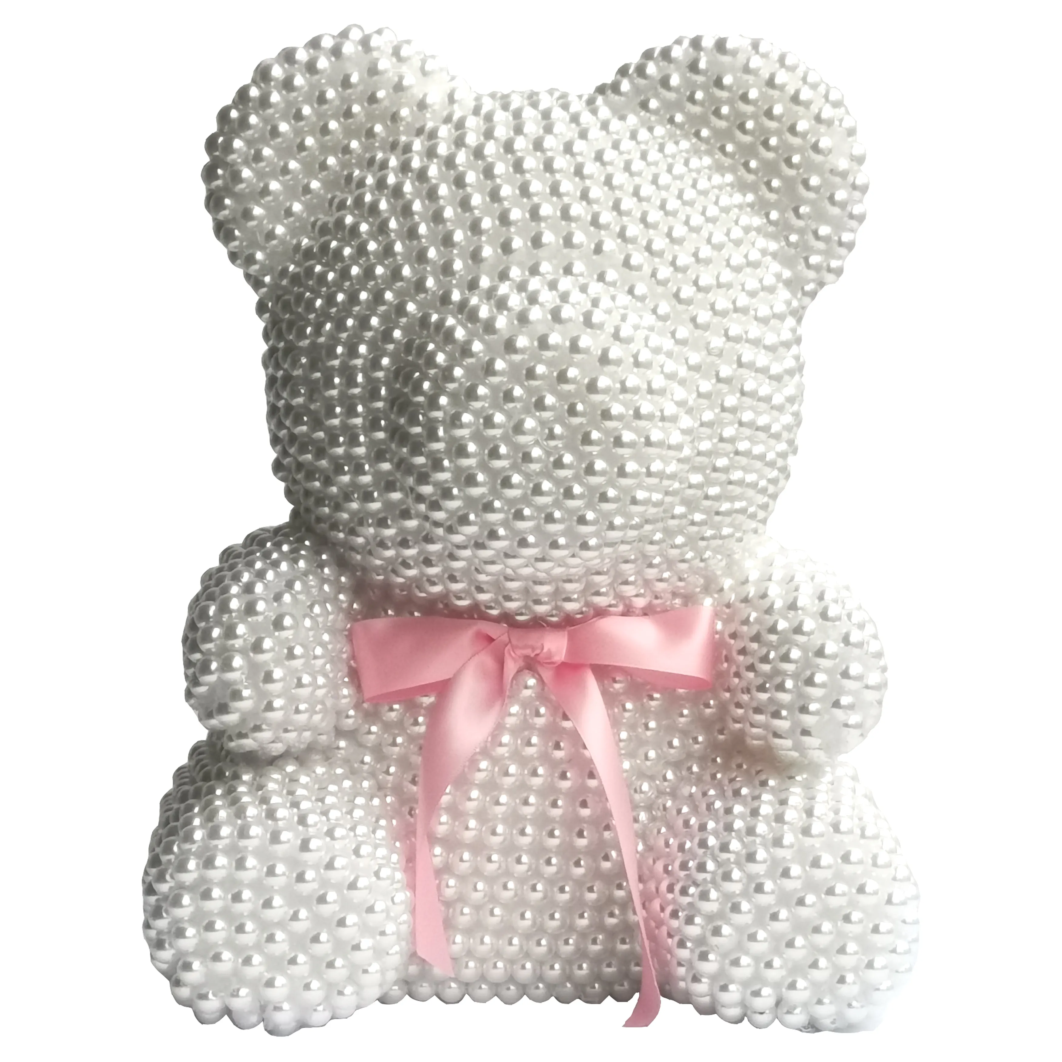 Oso de peluche de 40Cm con caja de regalo, personalizado de fábrica, oso de peluche de diamantes para decoración del hogar