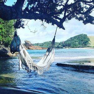 Barato al por mayor de encargo de algodón de lino de Camping al aire libre hamaca con <span class=keywords><strong>Macrame</strong></span> playa hamaca <span class=keywords><strong>columpio</strong></span> cama cubierta silla hamaca Swing - Product Image 6