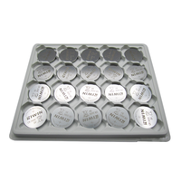OEM o Kiwin marca de litio de 3V pila de botón CR2430 moneda batería de la célula