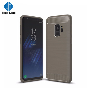 <span class=keywords><strong>Meilleur</strong></span> vente en fiber de carbone brosse pour <span class=keywords><strong>samsung</strong></span> galaxy <span class=keywords><strong>s9</strong></span> <span class=keywords><strong>s9</strong></span> <span class=keywords><strong>plus</strong></span> antichoc noir tpu cas de couverture arrière - Product Image 1