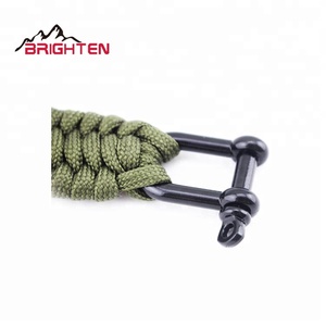 Di sopravvivenza di campeggio <span class=keywords><strong>paracord</strong></span> kit di sopravvivenza braccialetto - Product Image 5