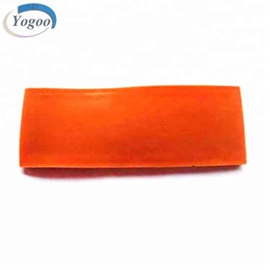 Etiqueta de goma de silicona naranja en relieve atractiva <span class=keywords><strong>para</strong></span> <span class=keywords><strong>ropa</strong></span>/Jeans/bolsos - Product Image 3
