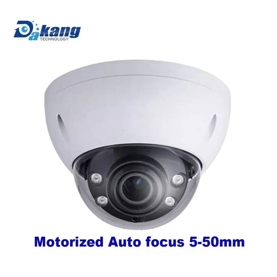 Dakang — caméra ip à objectif motorisé 5-50mm, sécurité p2p et application xmeye, cctv