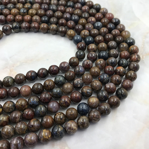<span class=keywords><strong>Perles</strong></span> naturelles de haute qualité, <span class=keywords><strong>perles</strong></span> d'agate de <span class=keywords><strong>bois</strong></span> pétrifié amples pour la fabrication de bijoux, vente en gros, 100 pièces - Product Image 5