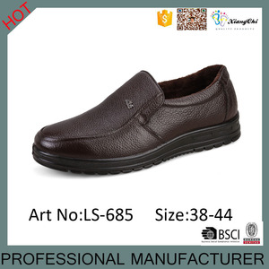 Moda Cozy Maduro Zapatos Sin Cordones de Cuero de <span class=keywords><strong>Vaca</strong></span> para los hombres - Product Image 4