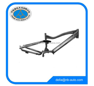 50% marco ebike suspensión total bicicleta de montaña marco de aluminio 6061 o carbono - Product Image 2