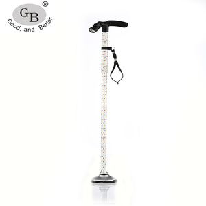 2025 New giá rẻ có thể gập lại đi bộ mía Stick với LED ánh sáng cân bằng & hỗ trợ thanh - Product Image 1