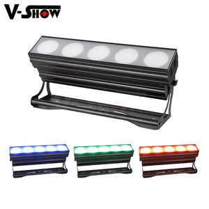 Vshow mc0530 5 cái 30 wát LED Bar COB LED tường máy giặt ánh sáng RGBW LED cá nhân điều khiển rửa thanh DMX sân khấu Đảng chiếu sáng - Product Image 3