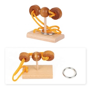Meilleures ventes <span class=keywords><strong>Casse</strong></span>-tête en <span class=keywords><strong>bois</strong></span> Puzzle d'anneaux en <span class=keywords><strong>bois</strong></span> Puzzle de <span class=keywords><strong>corde</strong></span> en <span class=keywords><strong>bois</strong></span> MT6403 - Product Image 5