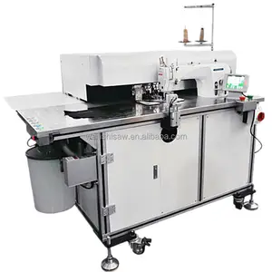 CNC 산업 템플릿 WLS-3020 패턴 재봉틀 28mm Max. Sewing 두께 다기능 0.5-0.6mpa 공압 WEILISHI